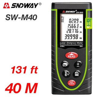 Thước đo khoảng cách bằng tia laser SNDWAY SW-M40 cự ly 40m GXA