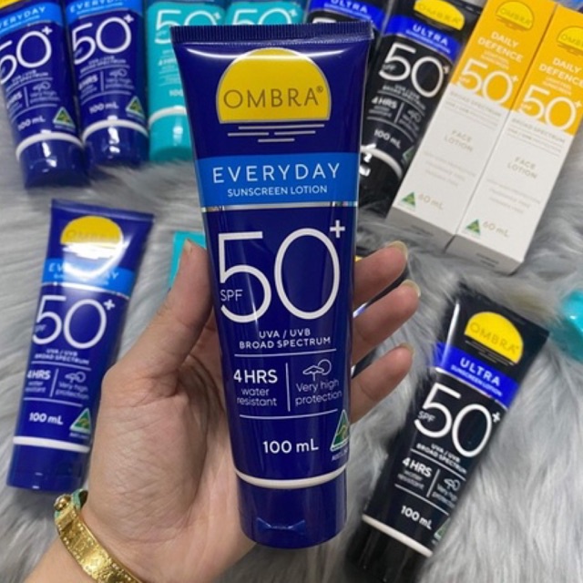 Kem Chống Nắng Ombra Face Lotion SPF50+ Úc