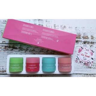 [BILL LOTTE DUTY HÀN] Mặt Nạ Môi Laneige LIP SLEEPING MASK MINI 4hũ 8g