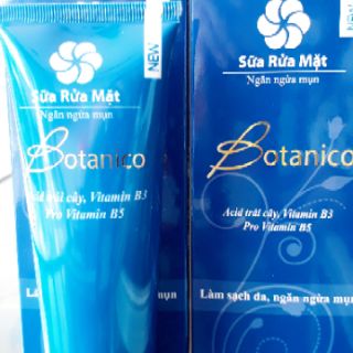 Sữa rửa mặt dành cho da mụn , da dầu botanico