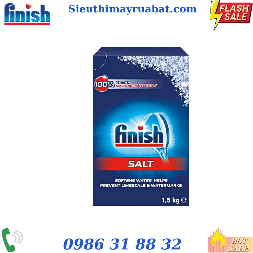 Combo Viên rửa Finish Classic 90 viên + Bóng finish 800 ml + Muối Finish 1,5kg dùng cho máy rửa bát