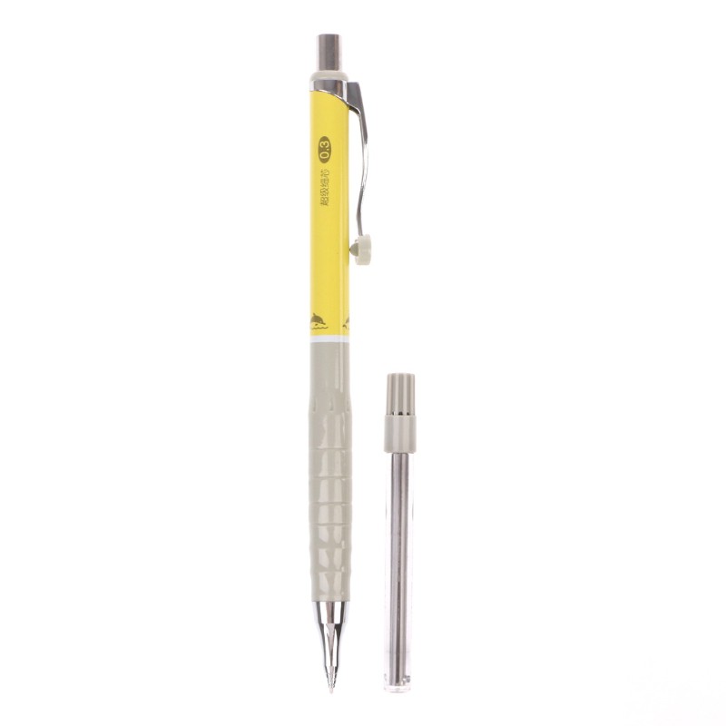 1 Bộ Bút Chì Bấm Ngòi 0.3mm Dùng Để Viết Chì