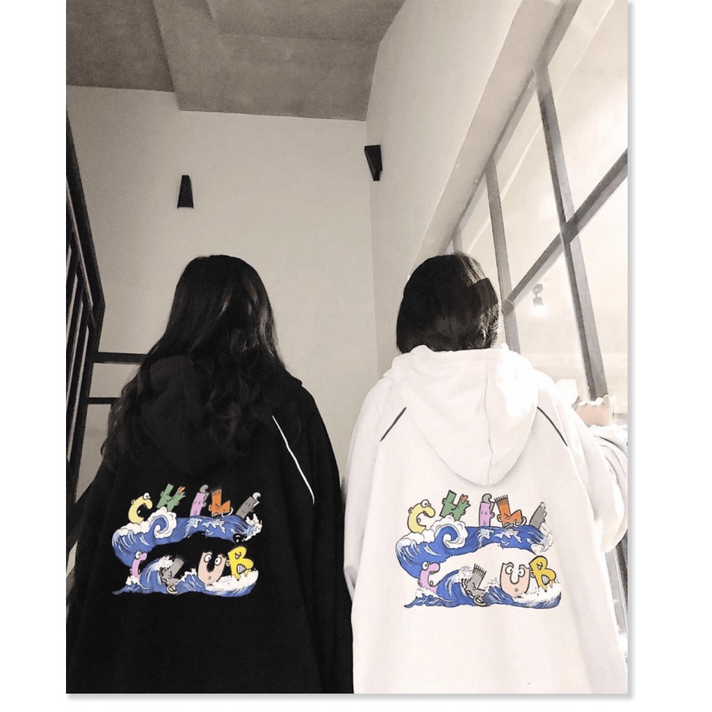 [FREESHIP] Áo khoác hoodie nĩ nam nữ form rộng có dây kéo cili club Shop lv | BigBuy360 - bigbuy360.vn