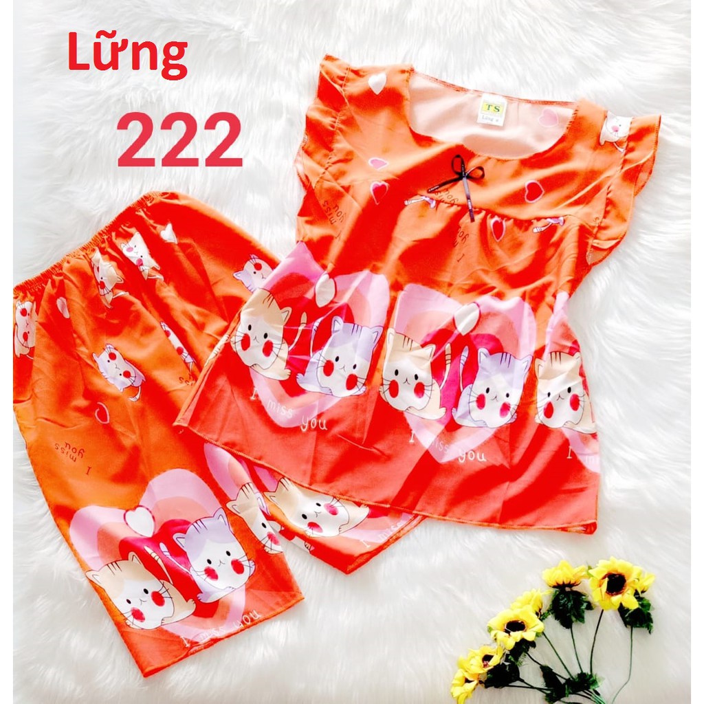 Đồ bộ tay cánh tiên quần lững - 55kg trở xuống - ẢNH THẬT | BigBuy360 - bigbuy360.vn