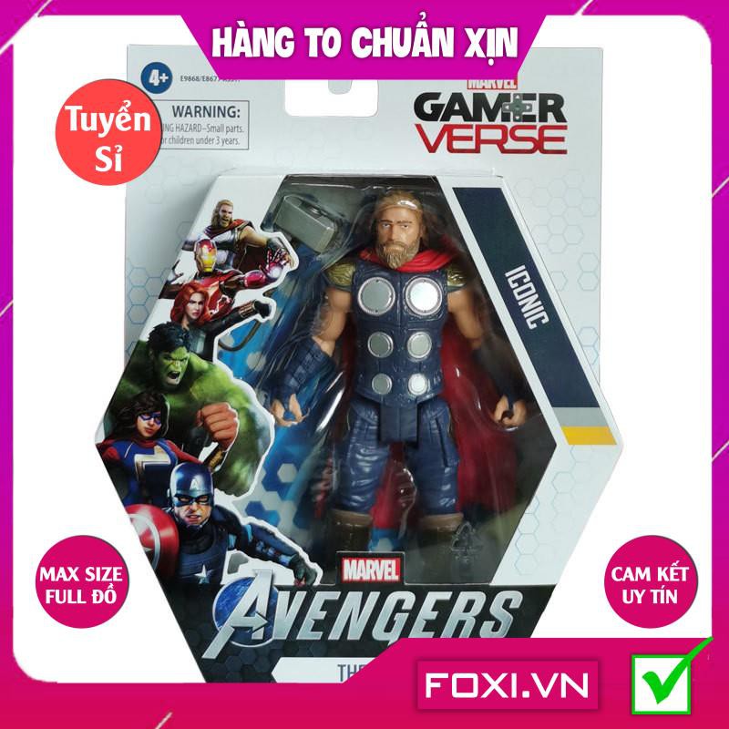 [FREESHIP HÀNG ĐẸP] Anh hùng Marvel-Captain america/thor-Đồ chơi cho bé đầy sáng tạo-thông minh-vui nhộn