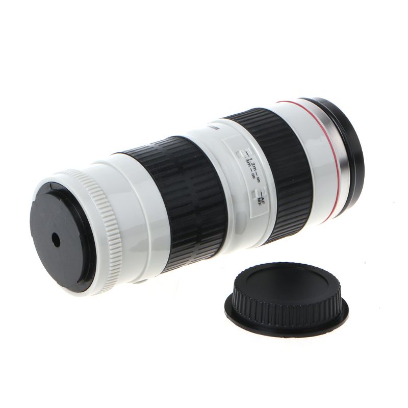 Ly Giữ Nhiệt Hình Ống Kính Máy Ảnh Dung Tích 70-200mm 400ml