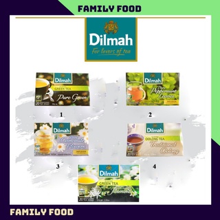 Trà dilmah túi lọc thảo dược hộp 30g - 20 gói các loại thanh nhiệt