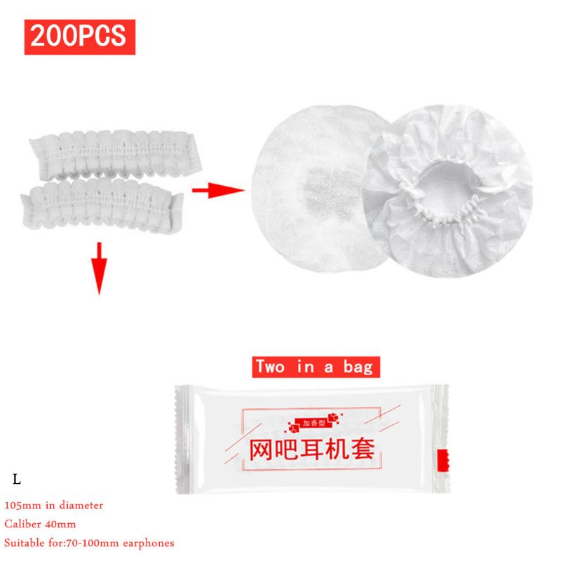 Đệm Bọc Tai Nghe Chống Bụi Chống Mồ Hôi Dùng Một Lần bonj Great Hygienic