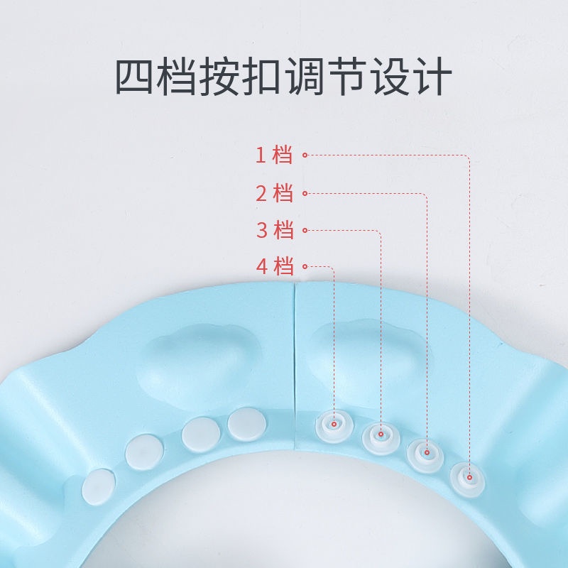 Mũ Tắm Gội Bảo Vệ Tai Chống Thấm Nước Dành Cho Trẻ Em