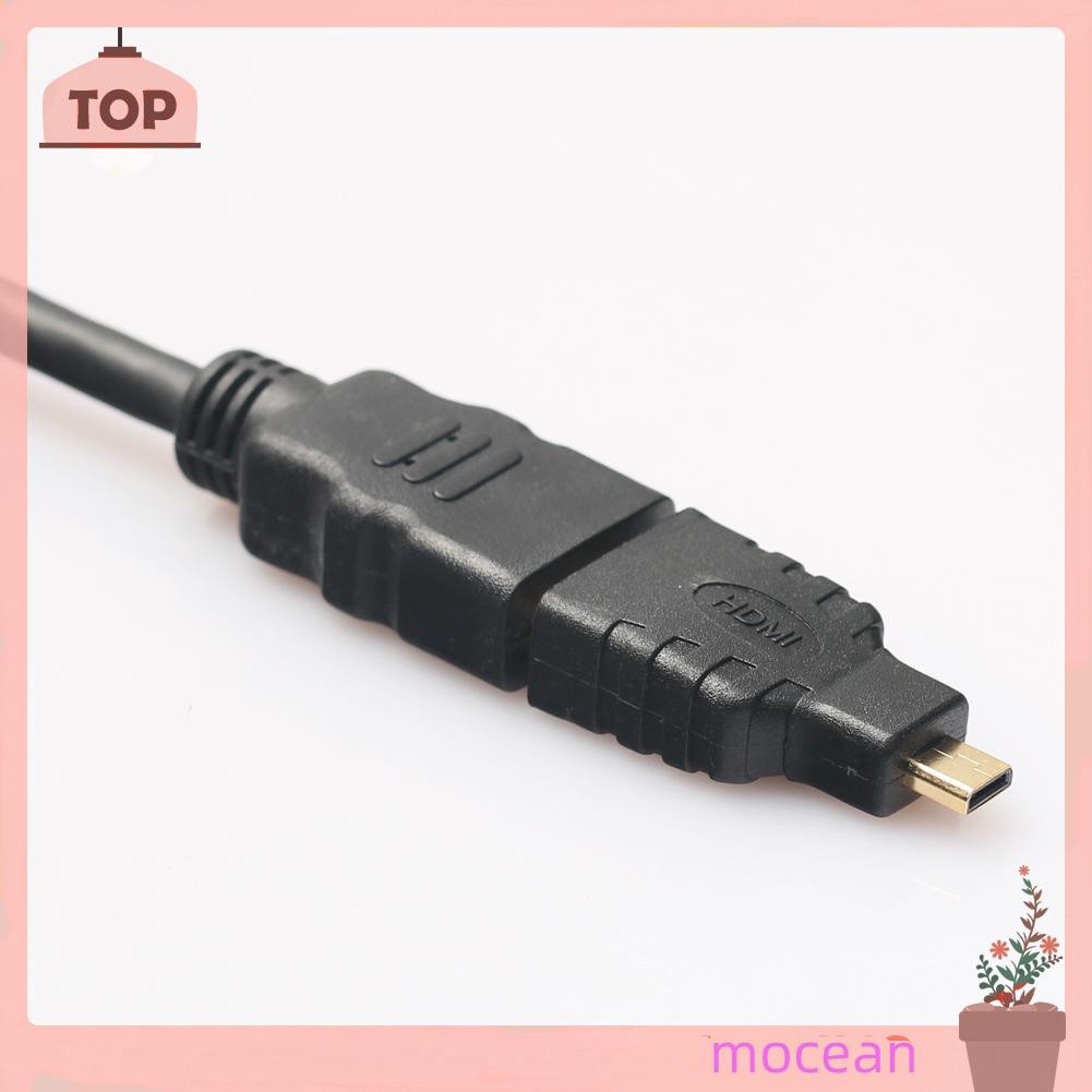 Mocean 3 in 1 High Speed HDMI-compatible to Mini/Micro HDMI-compatible Adapter Cable for PC TV PS4