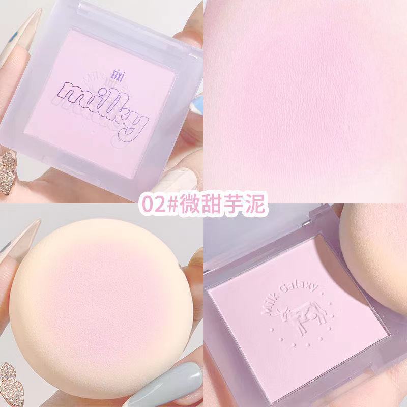 [Hàng mới về] Phấn Má Hồng Trang Điểm Màu Nude Tự Nhiên Nhỏ Gọn Xixi | BigBuy360 - bigbuy360.vn
