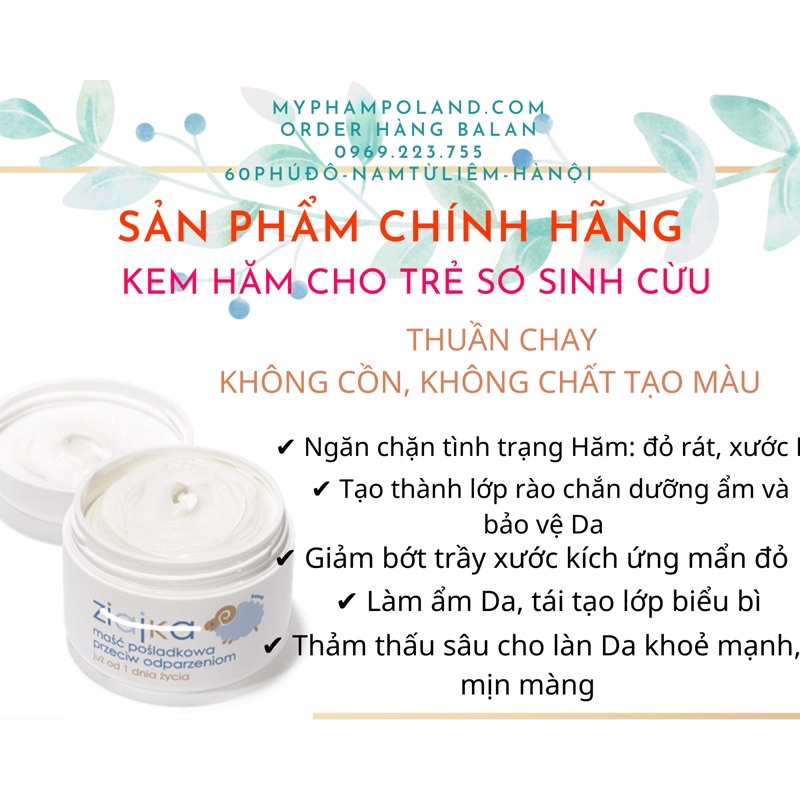 KEM HĂM CHO TRẺ SƠ SINH CỪU