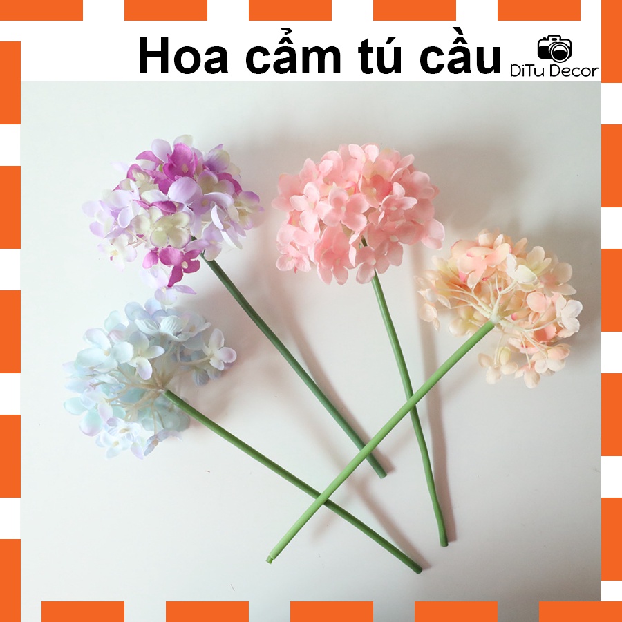 Hoa cẩm tú cầu chụp ảnh - Hoa giả nhiều mẫu chụp hình - DiTu Decor