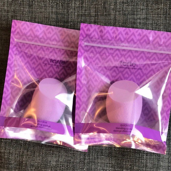 Tarte - Mút Trang Điểm Tarte - Quickie Blending Sponge &amp; The Shaper Contouring Sponge