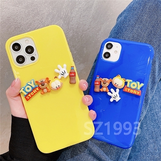Thời Trang Ốp Điện Thoại Mềm Màu Kẹo Hình Mèo Garfield 3d Cho Iphone 12 Mini 12 Pro Max 11 Pro Max X Xs Xr Xsmax 8 7 Plus Se 2020