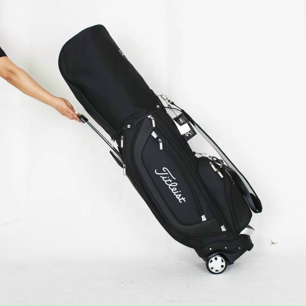 Túi Gậy Golf Titleist Nắp Mềm, Có Bánh Xe Và Tay Kéo- Golf Bag
