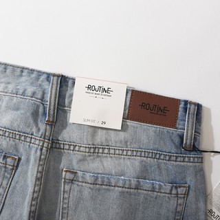 Quần short jean nam Routine