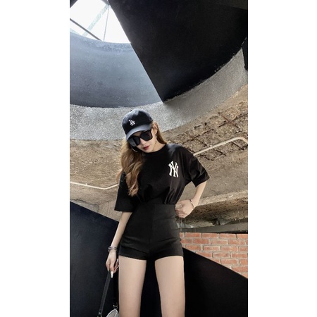 Áo Thun NY Tay Lỡ Oversize, Phông Form Rộng, Nam Nữ Unisex, Chất Liệu 100% Cotton Cao Cấp Mềm Mịn Thoáng Mát | BigBuy360 - bigbuy360.vn