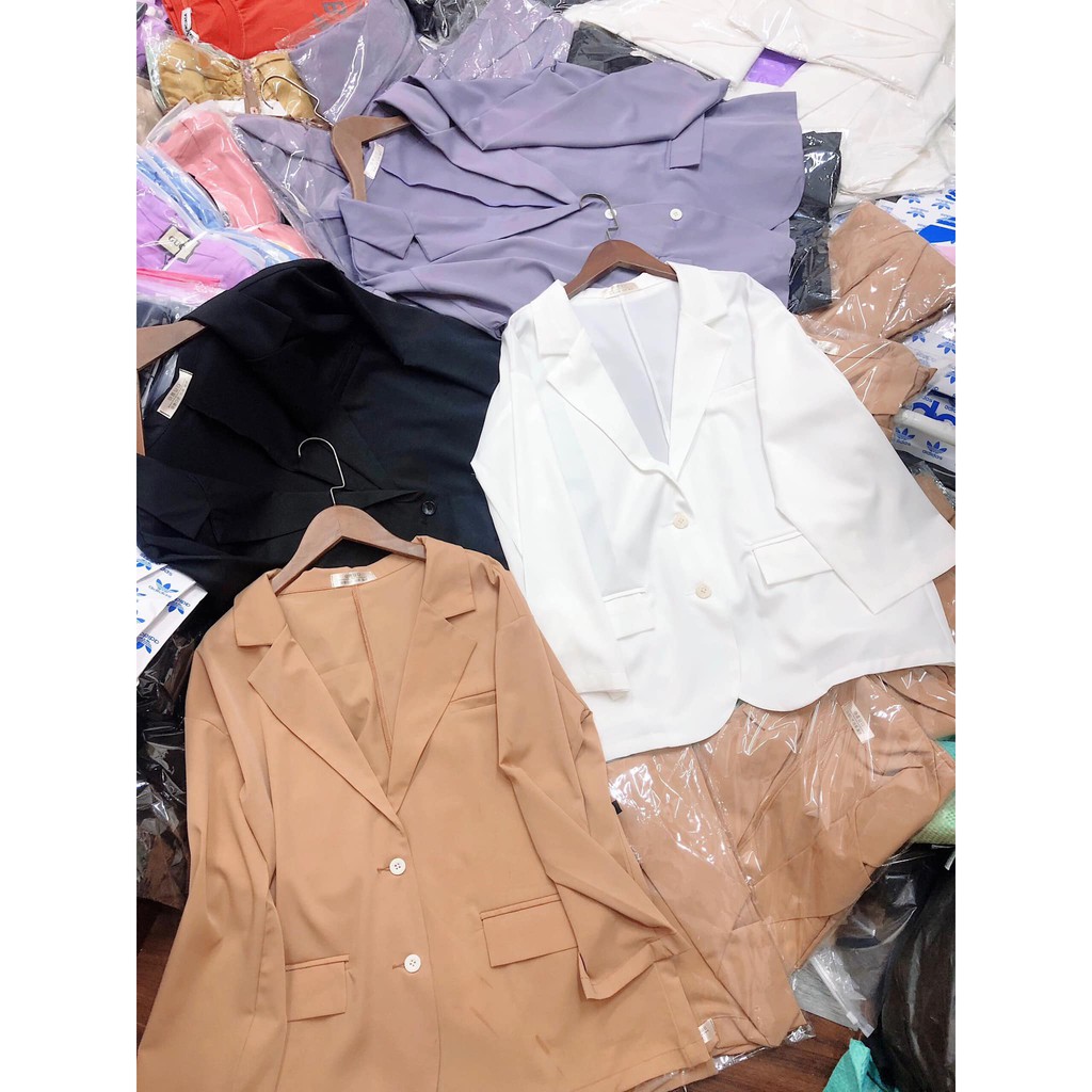 Sỉ áo vest túi nắp 4 màu cho nữ hàng đẹp | BigBuy360 - bigbuy360.vn