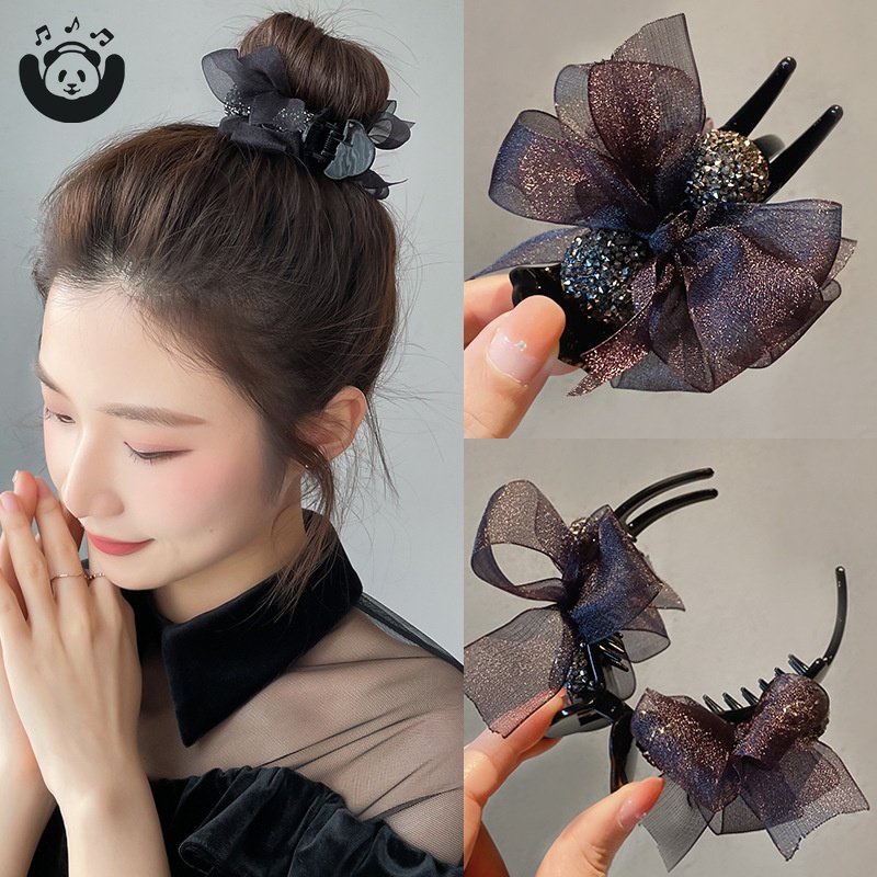 Kẹp Tóc Hình Nơ Thời Trang Hàn Quốc Cho Nữ