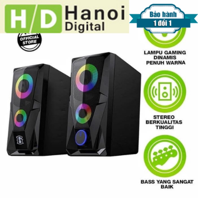 LOA VI TÍNH 2.1 ROBOT 15w có bluetooth 10w đai lý chính thức vn
