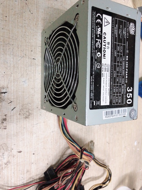 Nguồn Cooler Master 350w công suất thực nguyên zin