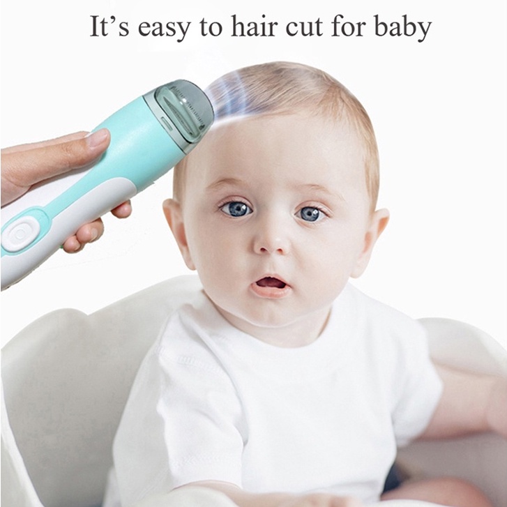 Tông Đơ Cắt Tóc Tự Động Chống Thấm Nước Không Gây Tiếng Ồn Cho Người Lớn Và Trẻ Em