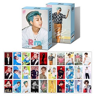 Bộ lomo card RM BTS ảnh đẹp quà tặng dành cho fan hâm mộ