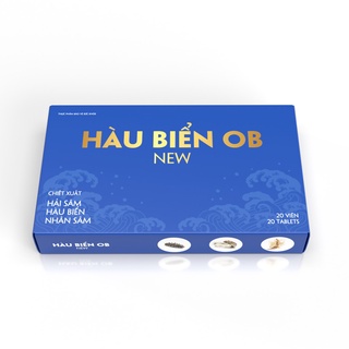 Sản phẩm Tinh hàu biển OB New chính hãng giúp tăng cường sinh lý nam giới Health Pharmacy 20 viên