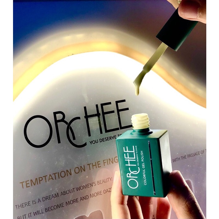 Sơn gel Orchee chính hãng, sơn trắng sữa quốc dân trendy.