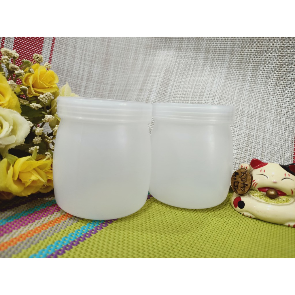 Bộ 10 hủ làm sữa chua, bánh plan, budding nhựa dung tích 100ml, 150ml và 180ml | BigBuy360 - bigbuy360.vn