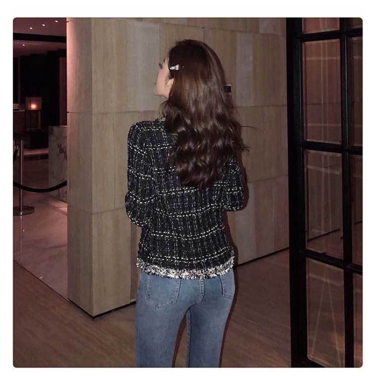 Áo dạ tweed Quảng Châu siêu xinh