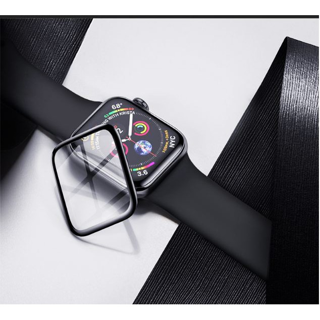 Miếng dán CƯỜNG LỰC APPLE WATCH DẺO 3D - BẢO VỆ FULL MÀN HÌNH CHO APPLEWATCH SIZE 38/40/42/44MM