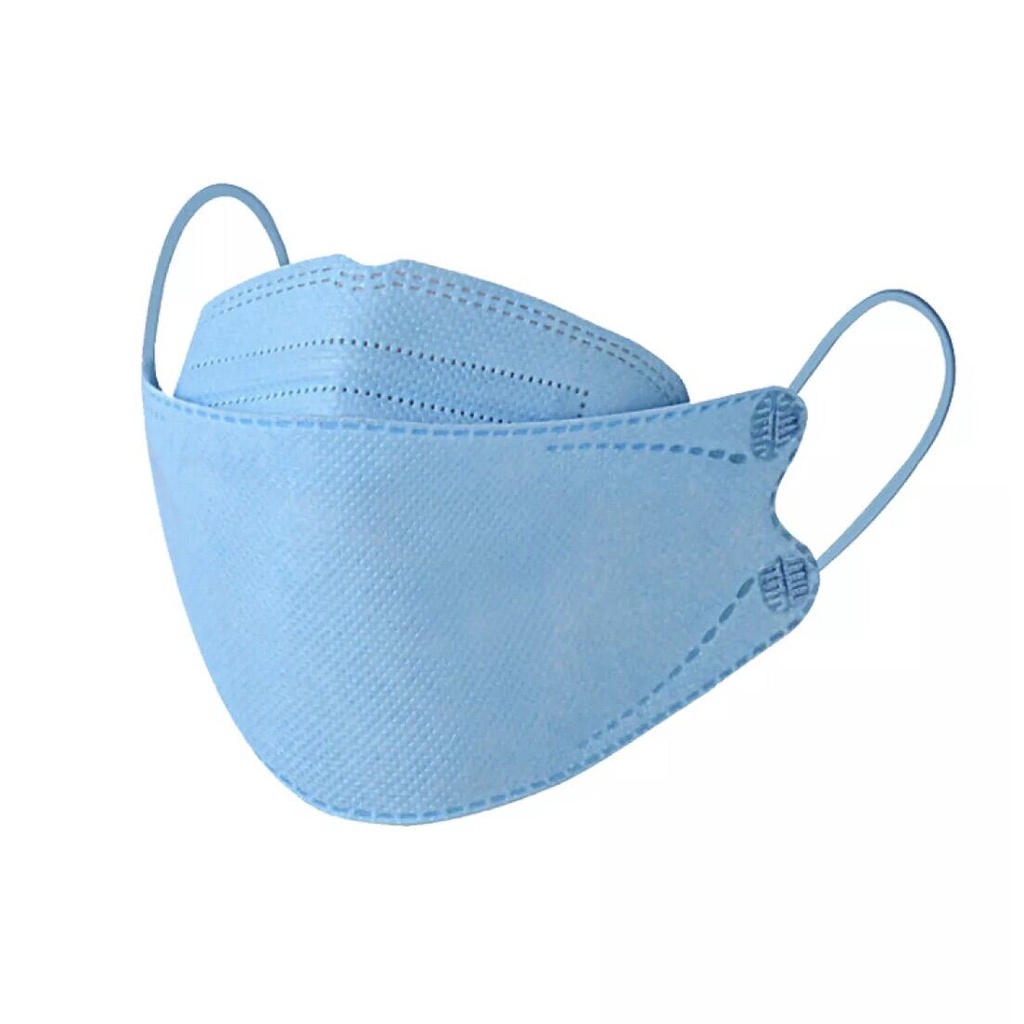 Sét 10 Chiếc Khẩu trang y tế 4D,AMI MASK KF94, Cá, Chuẩn 4 Lớp Kháng Khuẩn