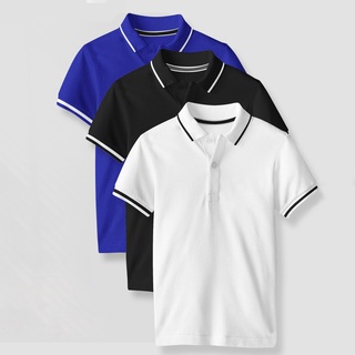 Áo Thun Có Cổ Cá Sấu Mè polo nam Nữ Vải Nhẹ Thoáng Mát Thời Trang