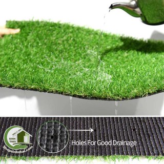 [50 x 50cm] Tấm cỏ nhựa xanh cao câp trang trí hồ cá, sân vườn, mô hình