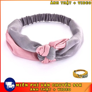 Băng đô turban vải đẹp,Băng đô Turban cài tóc vải cao cấp Hàn Quốc,Phù hợp các bạn gái thích điệu đà khi đi chơi đi học.