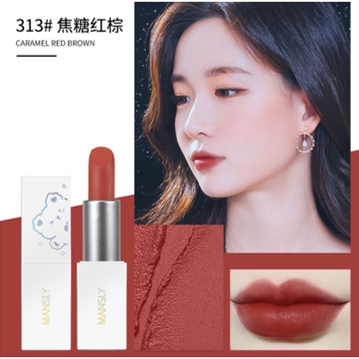 Son matte hình gấu MANSLY - nội địa trung | BigBuy360 - bigbuy360.vn