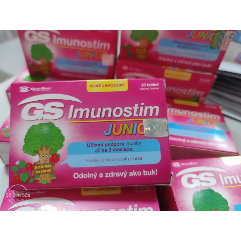 🆘 GS Imunostim Junior - Giúp bé tăng cường sức đề kháng, phòng ngừa cảm lạnh