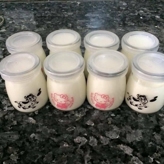 Hũ thủy tinh đựng sữa chua(10 hũ)