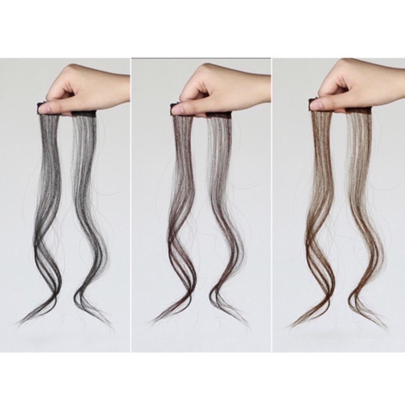 tóc giả mái hàn quốc xoăn ❤️FREESHIP hàng móc tay siu mỏng