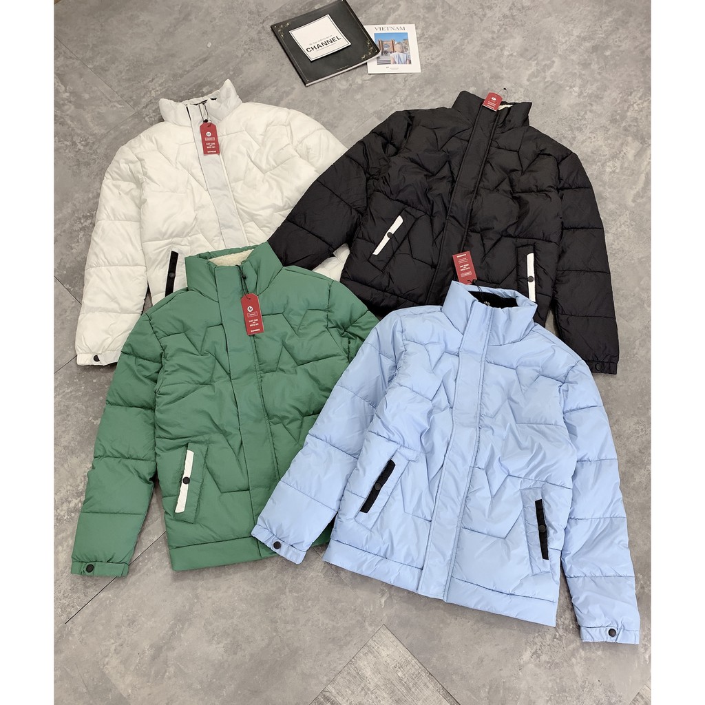 Áo Phao Nam Hàn Quốc 3 Lớp Lót Lông | BigBuy360 - bigbuy360.vn