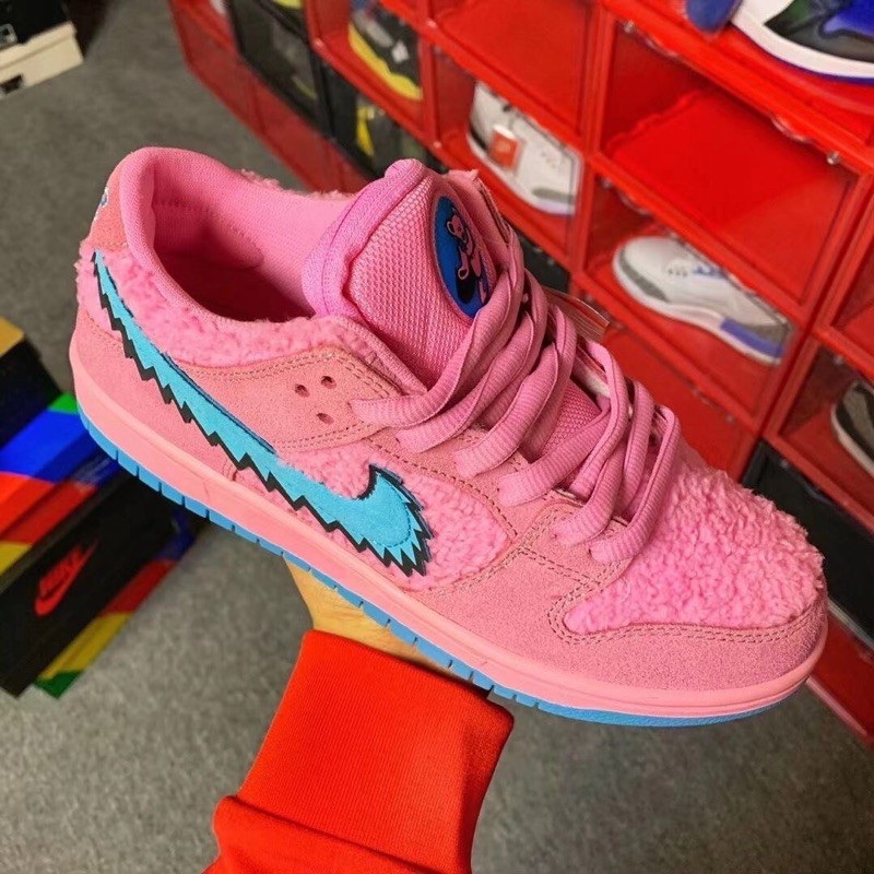 (40-44,5)giày sneaker grateful dead x sb dunk bear