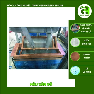Khay lọc phân cá (40cm x 20cm), Khay tách phân cá