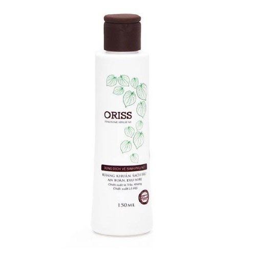 Dung dịch vệ sinh phụ nữ Oriss Feminine Hygiene - Hỗ trợ kháng khuẩn, khử mùi vùng kín (Chai 150ml)