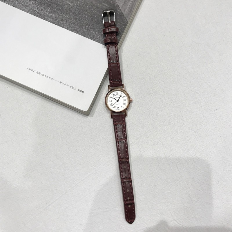 Đồng Hồ Nữ Dây Da Mặt Tròn nhỏ Đẹp Thanh Lịch Giá Rẻ, bán lỗ lấy tương tác | BigBuy360 - bigbuy360.vn