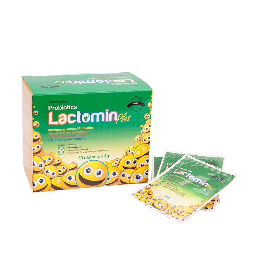 Men vi sinh Lactomin/ Lactomin Plus - Bổ sung lợi khuẩn, ngừa rối loạn tiêu hóa, tăng hấp thu dinh dưỡng tối ưu