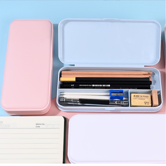 Hộp bút chì văn phòng phẩm style đơn giản sang trọng và dễ DIY thêm đồ trang trí