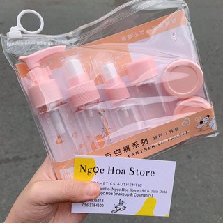 Bộ chiết mỹ phẩm 6 món bottles partner to travel