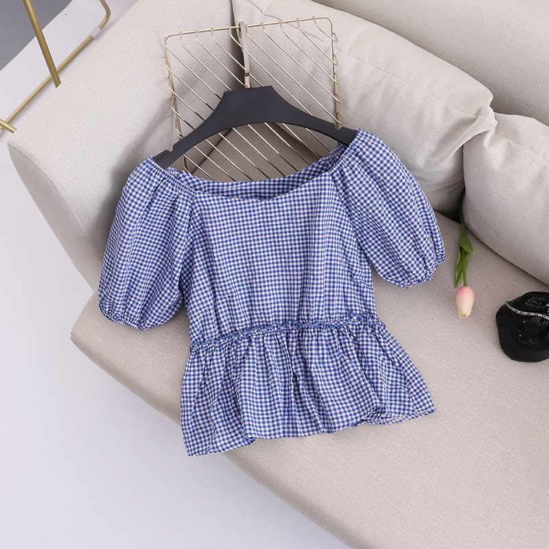 Nhập WAMS85 hoàn 25k xu đơn 150k_Áo kiểu, áo sơ mi nữ ngắn tay Ulzzang Quảng Châu AS57HH
